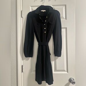 Loft long sleeve short dress